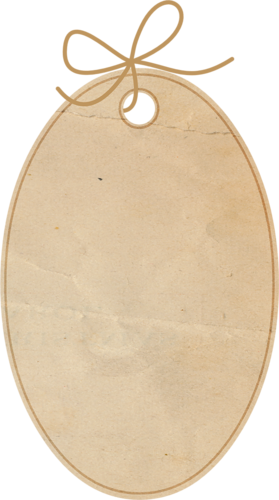 The Beautiful Moments - Tag Marrom Png (279x500), Png Download