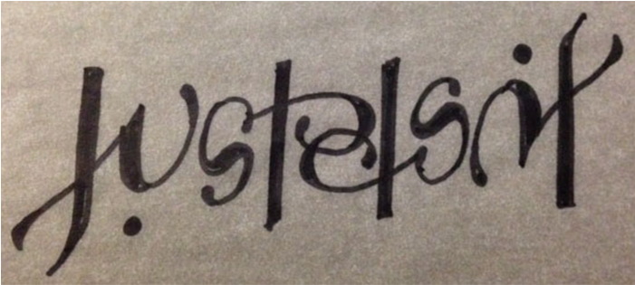 Louis Lemoine - Calligraphy (700x400), Png Download