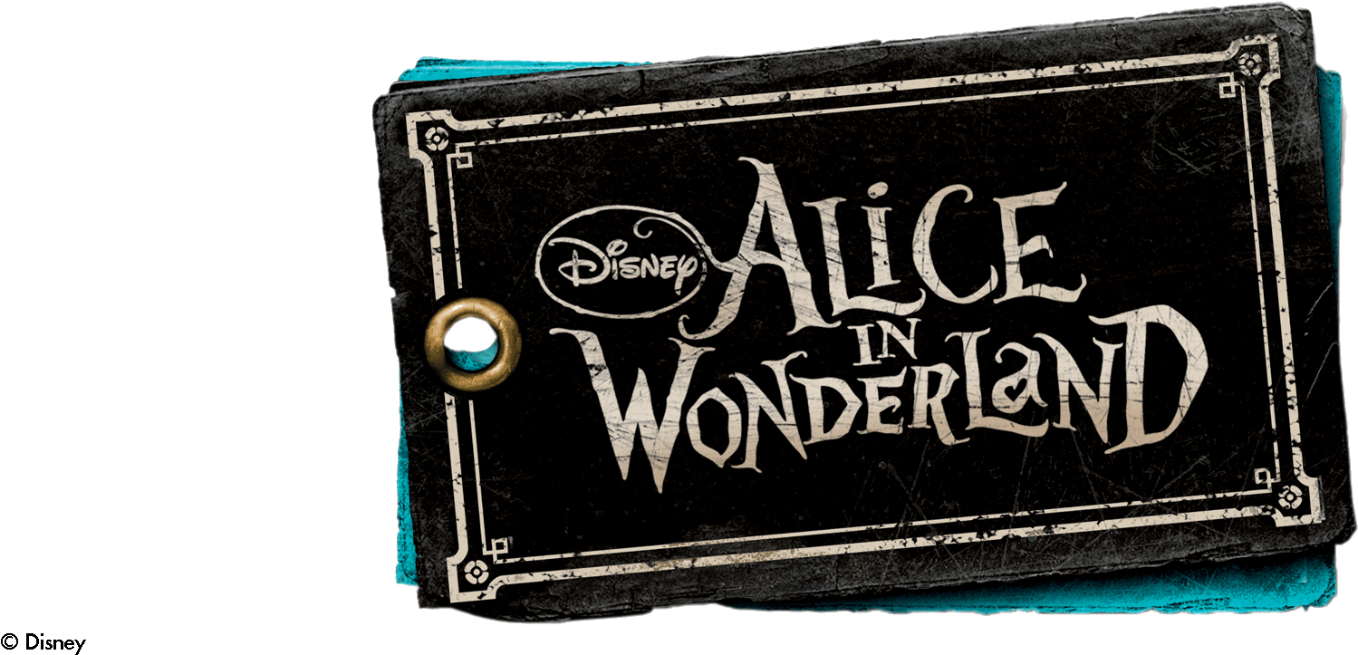 Alice In Wonderland Tim Burton Png (1920x750), Png Download