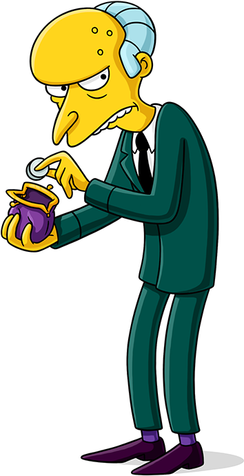 Mr - Burns - Montgomery Burns (550x960), Png Download