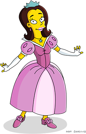 Princess Penelope - Simpsons Princess (293x440), Png Download