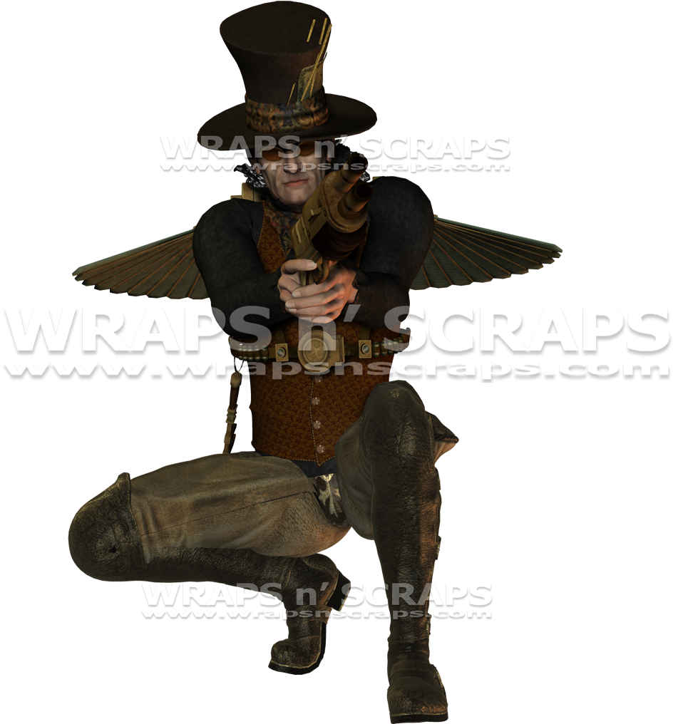 The Mad Hatter - Sitting (1000x1021), Png Download