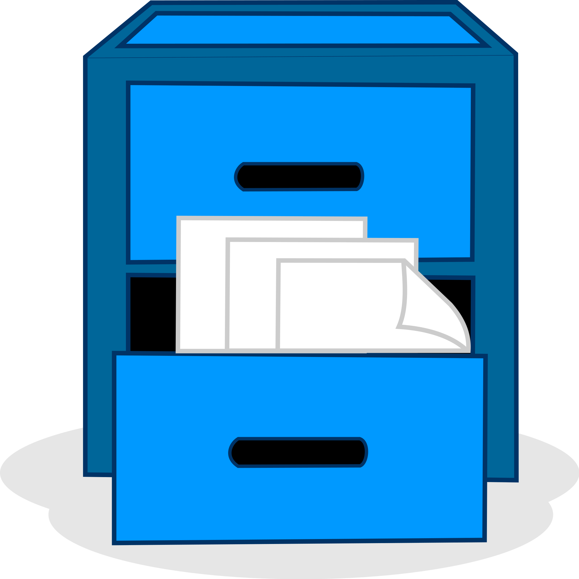 Fillibeg Clipart File Drawer - File Cabinet Icon Png (2000x2000), Png Download