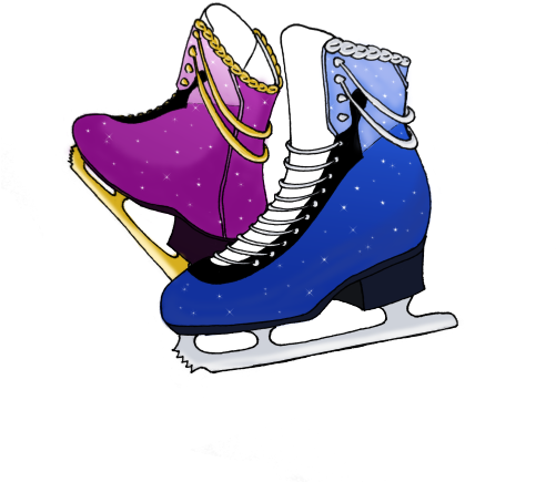 Duetto Stammi Vicino I Just Realized Never - Ice Skates Tumblr Png (500x526), Png Download