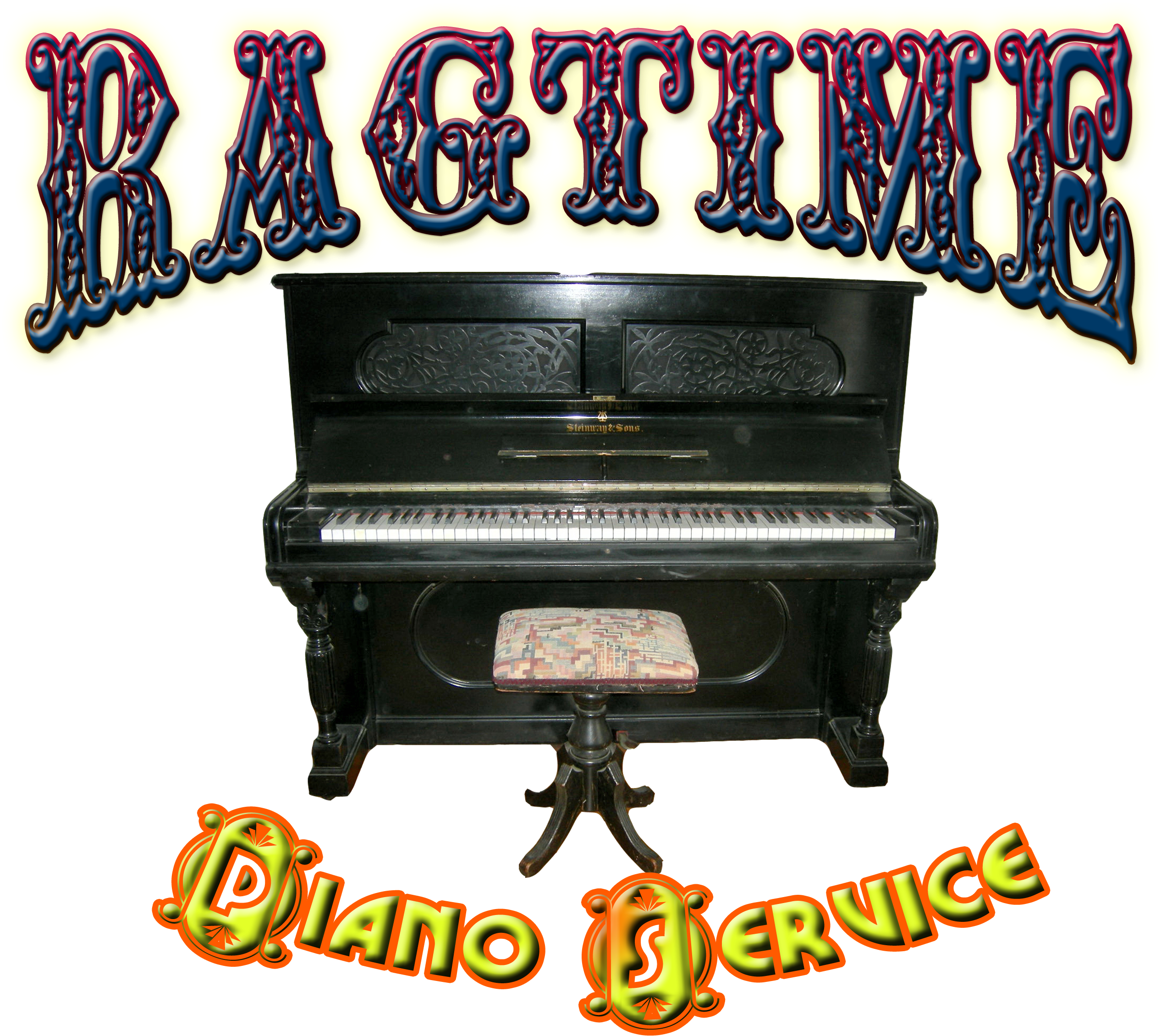 Ragtime Piano Cliparts - Piano (3000x2400), Png Download