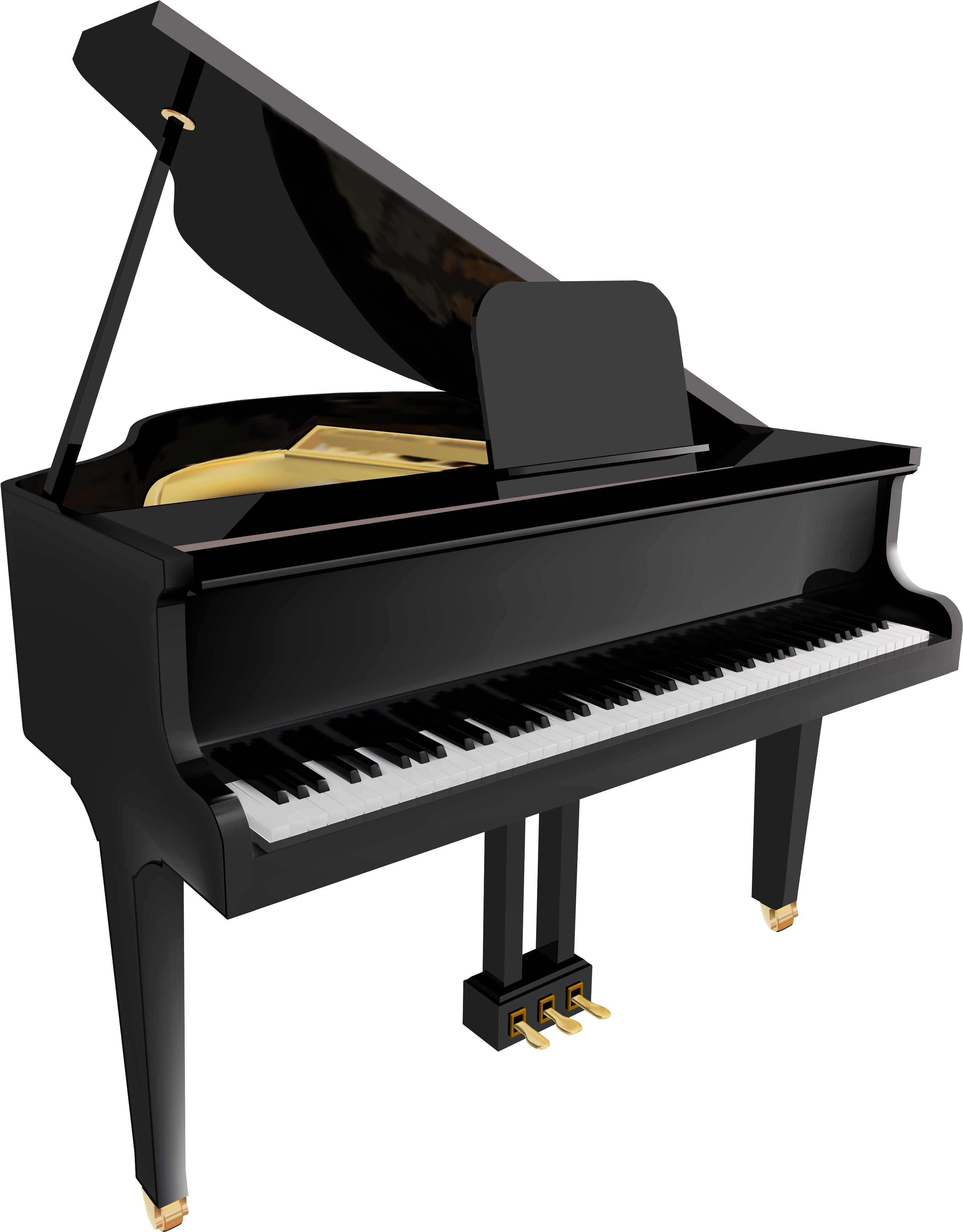 Transparent Png Gallery Yopriceville High Quality Tags - Piano Png (3251x4092), Png Download