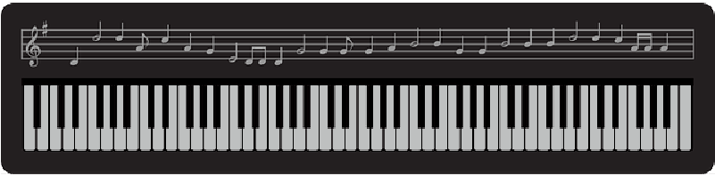 Keyboard, Musical, Piano, Instrument, - Organ Keyboard (800x400), Png Download