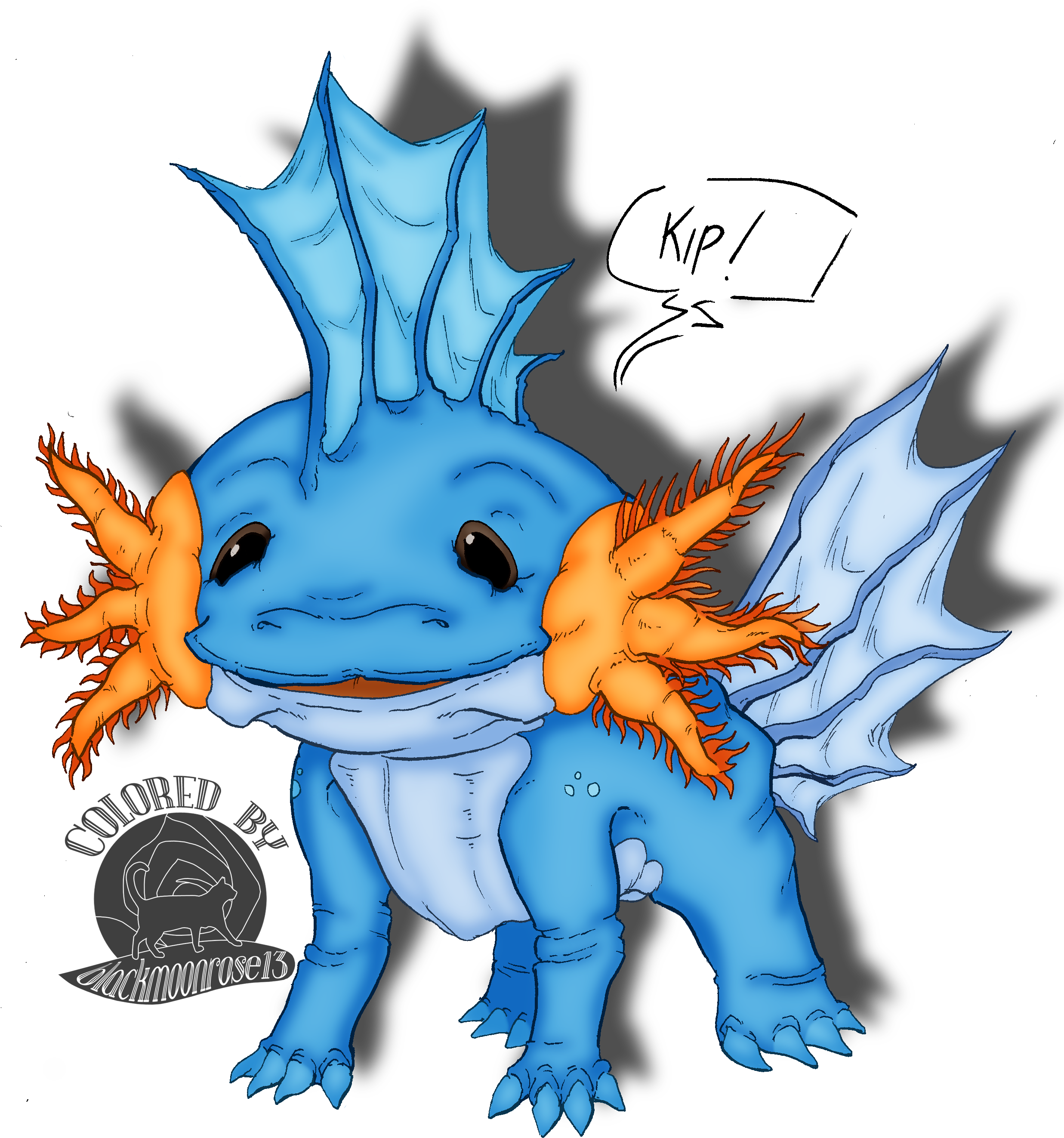 Pyramid Head And Bill Cipher By Blackmoonrose13 - Mudkip (2481x2666), Png Download