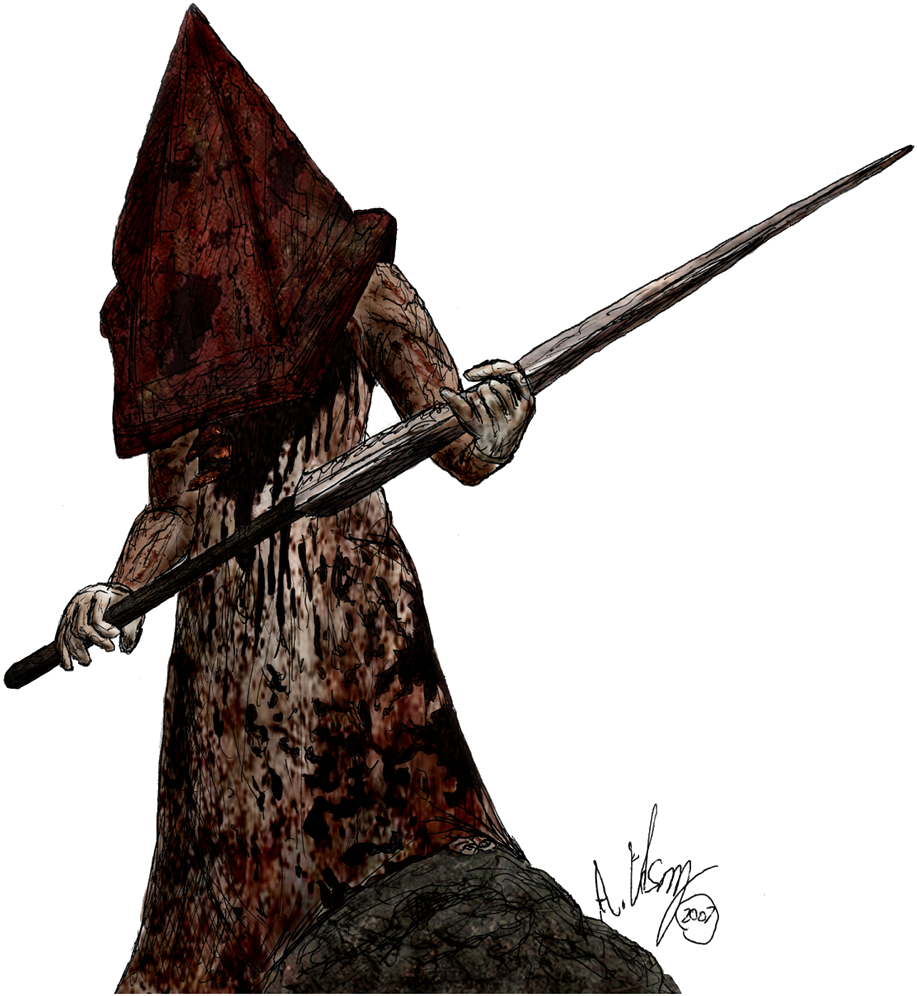 Silent Hill Pyramid Head - Pyramid Head Costume For Sale Png,Silent Hill Png  - free transparent png images 