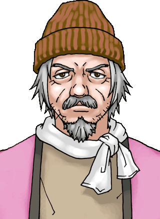 Yanni Yogi - Phoenix Wright Yanni Yogi (320x438), Png Download