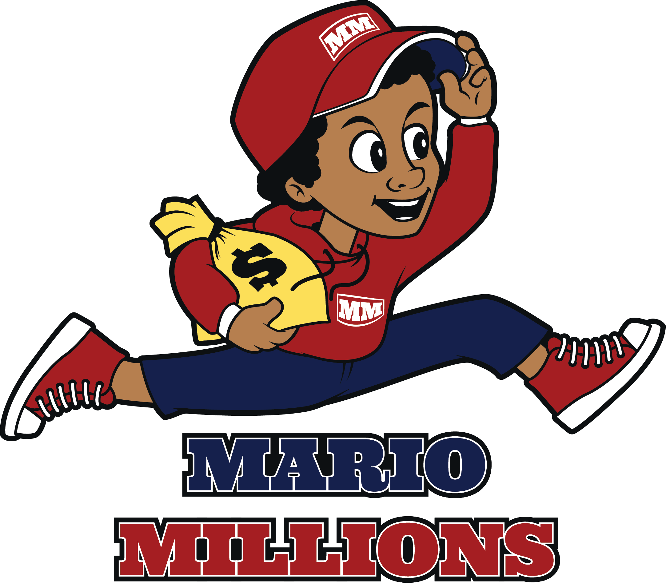 Mario Millions Logo - Fashion (2165x1896), Png Download