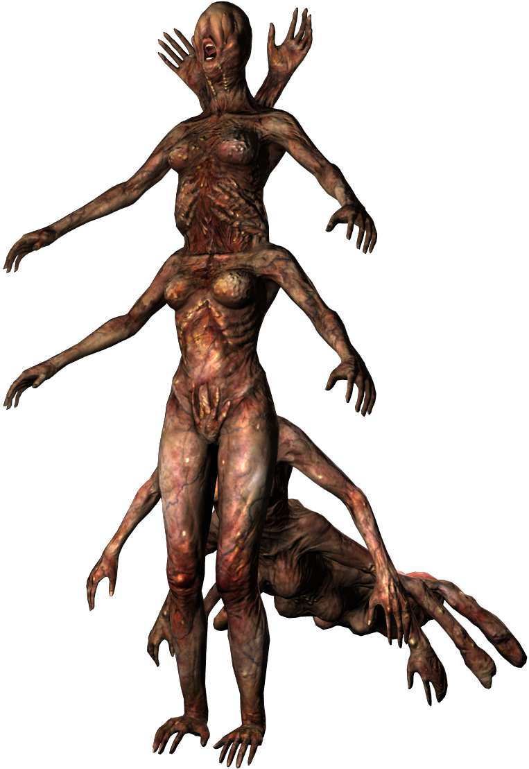 Silent Hill Wiki - Creepy Silent Hill Monsters (757x1108), Png Download