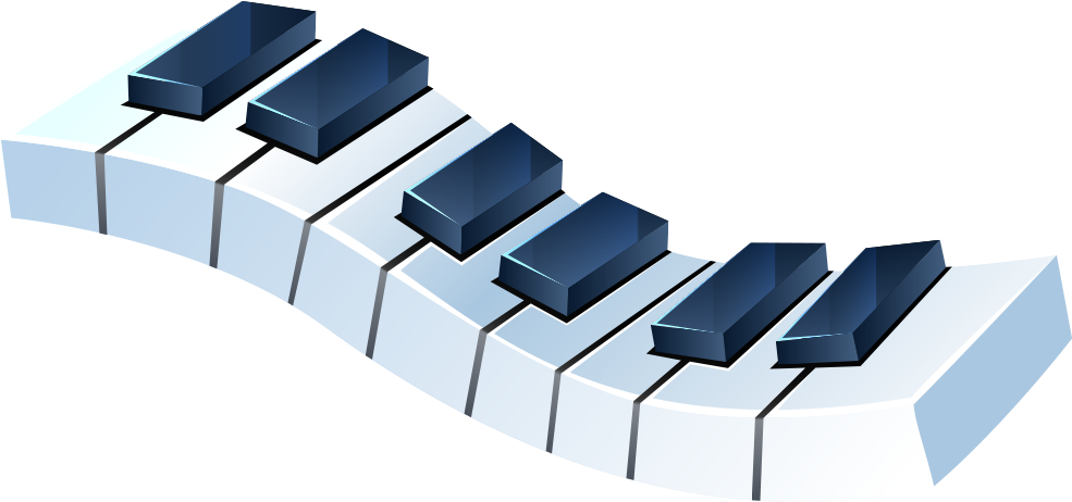 Piano Musical Keyboard Drawing - Caricatura Teclas De Piano (1181x1181), Png Download