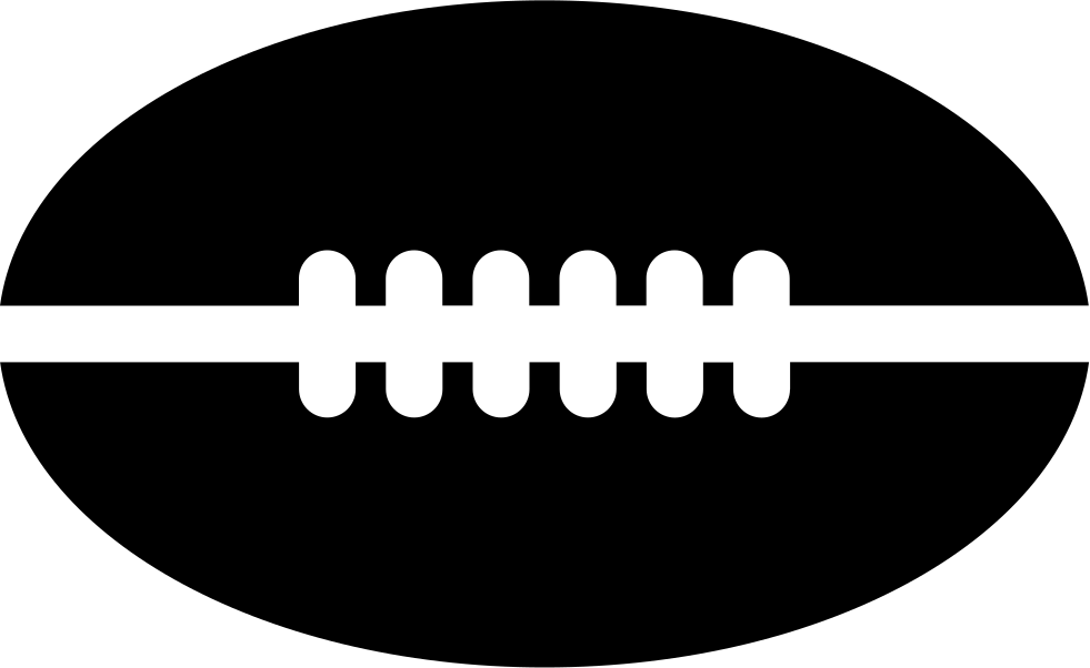 American Football Ball - Circle (981x602), Png Download