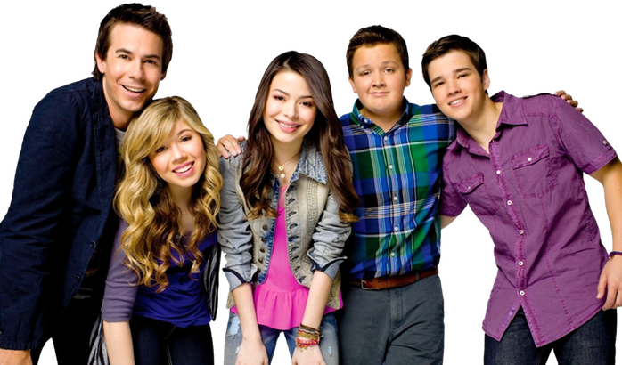 Carly Sam Freddie Y Spencer (698x410), Png Download