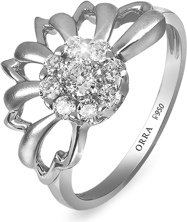 Boudoir Platinum Ring - Ring (1200x1000), Png Download