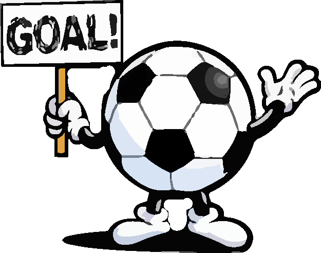 Goal American Football Cartoon - Congratulations On Winning Football Match (625x492), Png Download