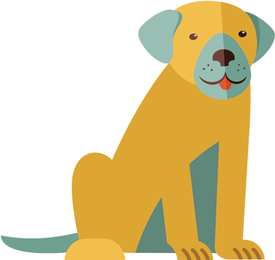 Pet Sitting - Dog (500x424), Png Download