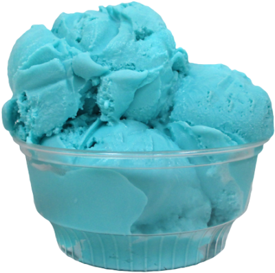 Food & Cooking - Blue Moon Ice Cream Png (500x500), Png Download