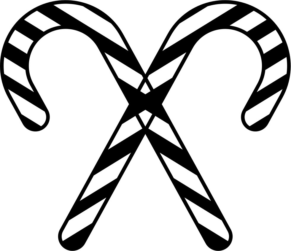 Christmas Candy Sticks - Stick Candy (981x846), Png Download