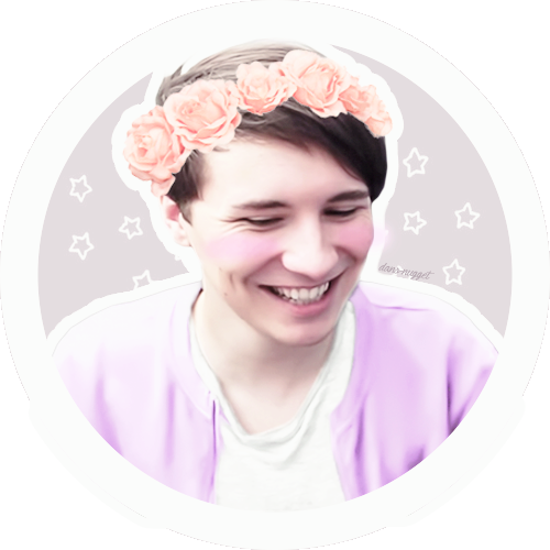 Dan And Phil Pastel Png (500x500), Png Download