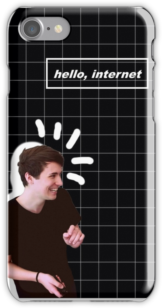 Dan Howell Grid Aesthetic Iphone 7 Snap Case - Iphone (750x1000), Png Download