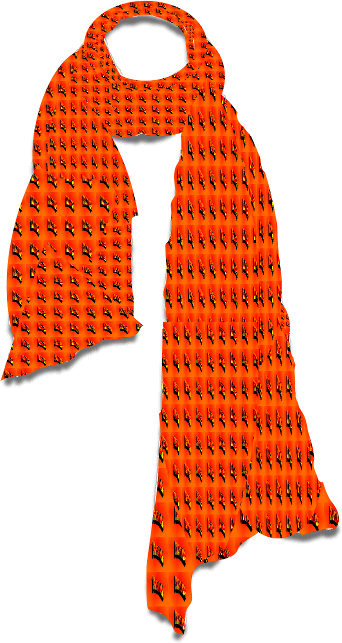Free Png Orange Scarf Png Images Transparent - Orange Scarf Png (480x801), Png Download