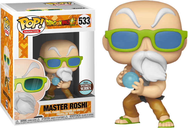 Dragon Ball Master Roshi - Funko Dragon Ball Pop! Animation Super Saiyan Rose (750x511), Png Download