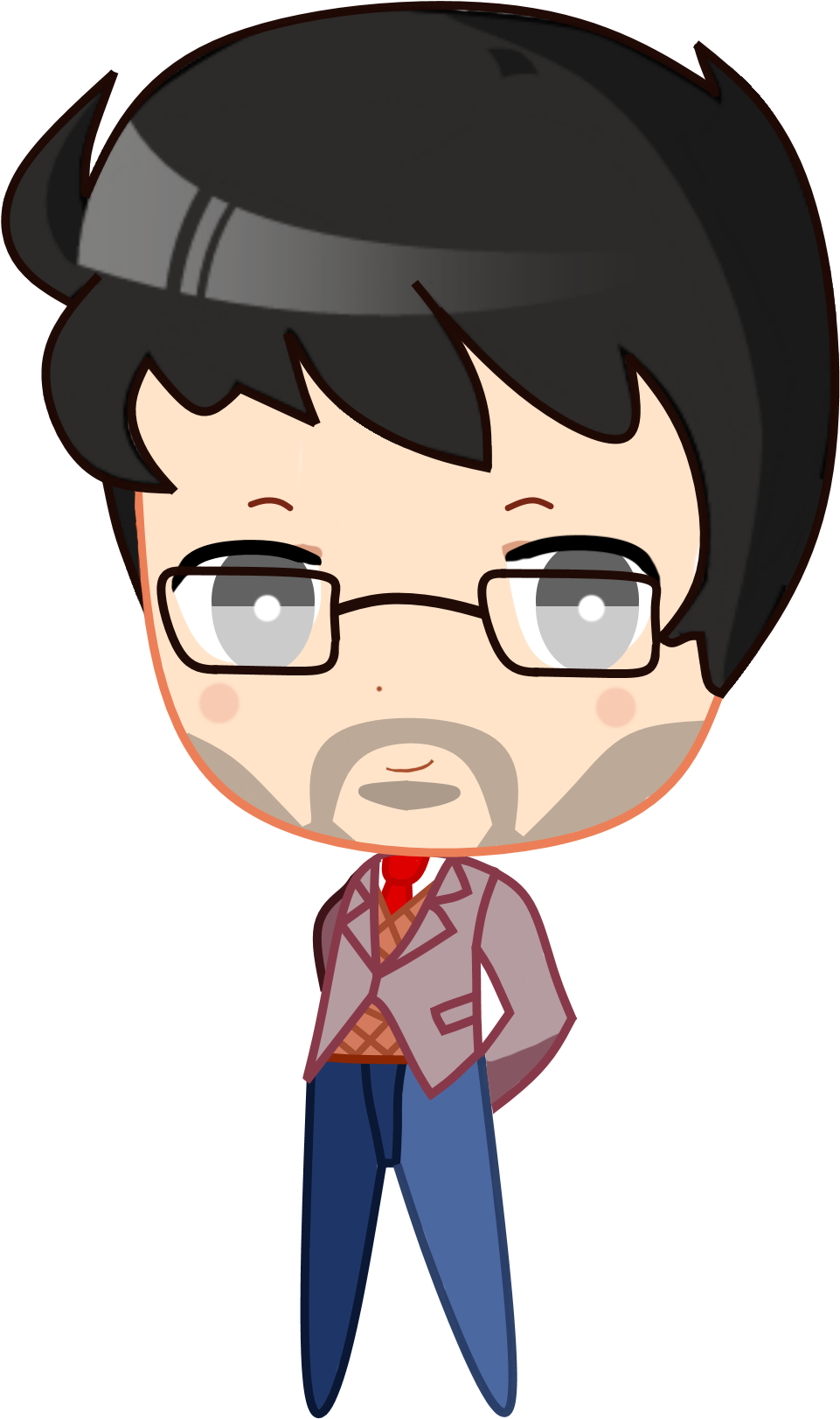 Oc Fanarthd Dan Salvato Chibi Png Dan Chibi - Doki Doki Literature Club! (1844x1844), Png Download