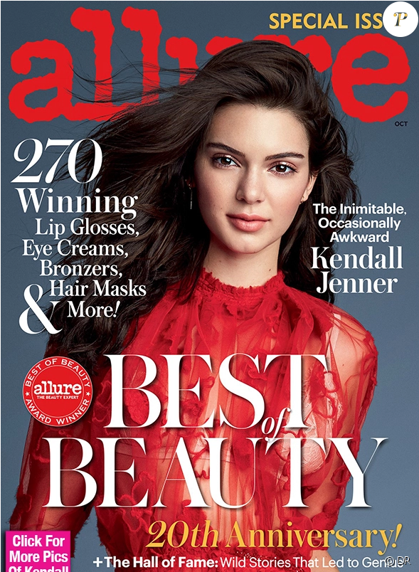 Kendall Jenner Se Confie Sur Sa Vie Amoureuse Dans - Kendall Jenner Allure (950x803), Png Download