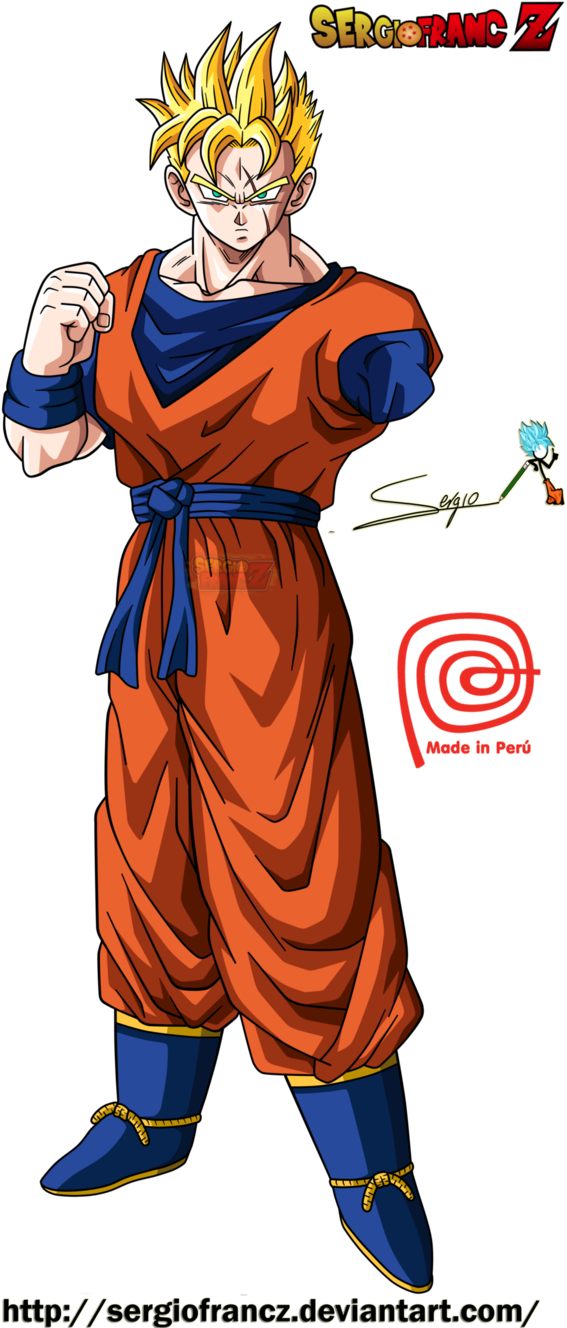 Un Remake De Mi Primer Trabajo En Sai, Espero Les Guste, - Dragon Ball Super (598x1334), Png Download