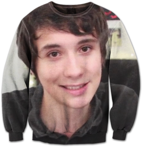 Dan And Phil Merch Png (500x500), Png Download