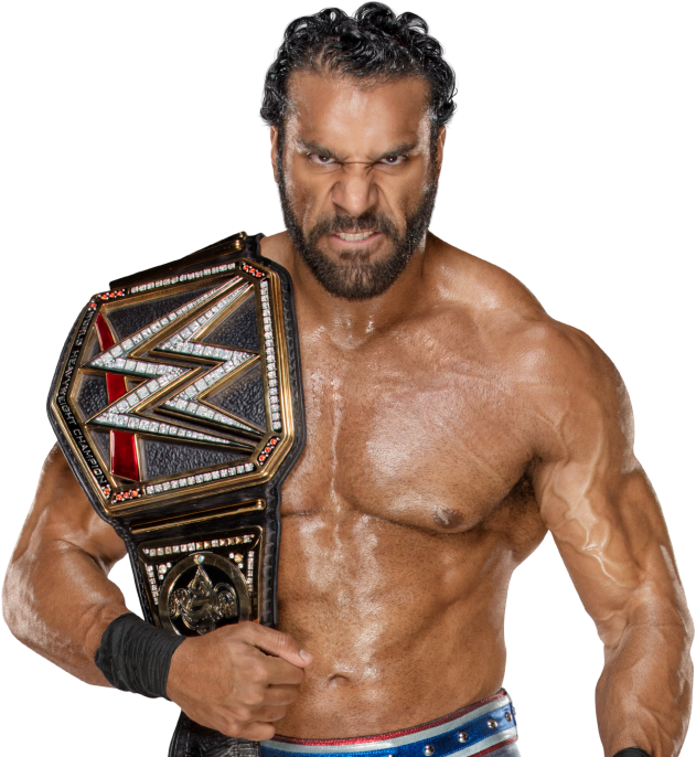 Current Championship, Jinder Mahal Against Shinsuke - Wwe Champion Jinder Mahal (1000x707), Png Download