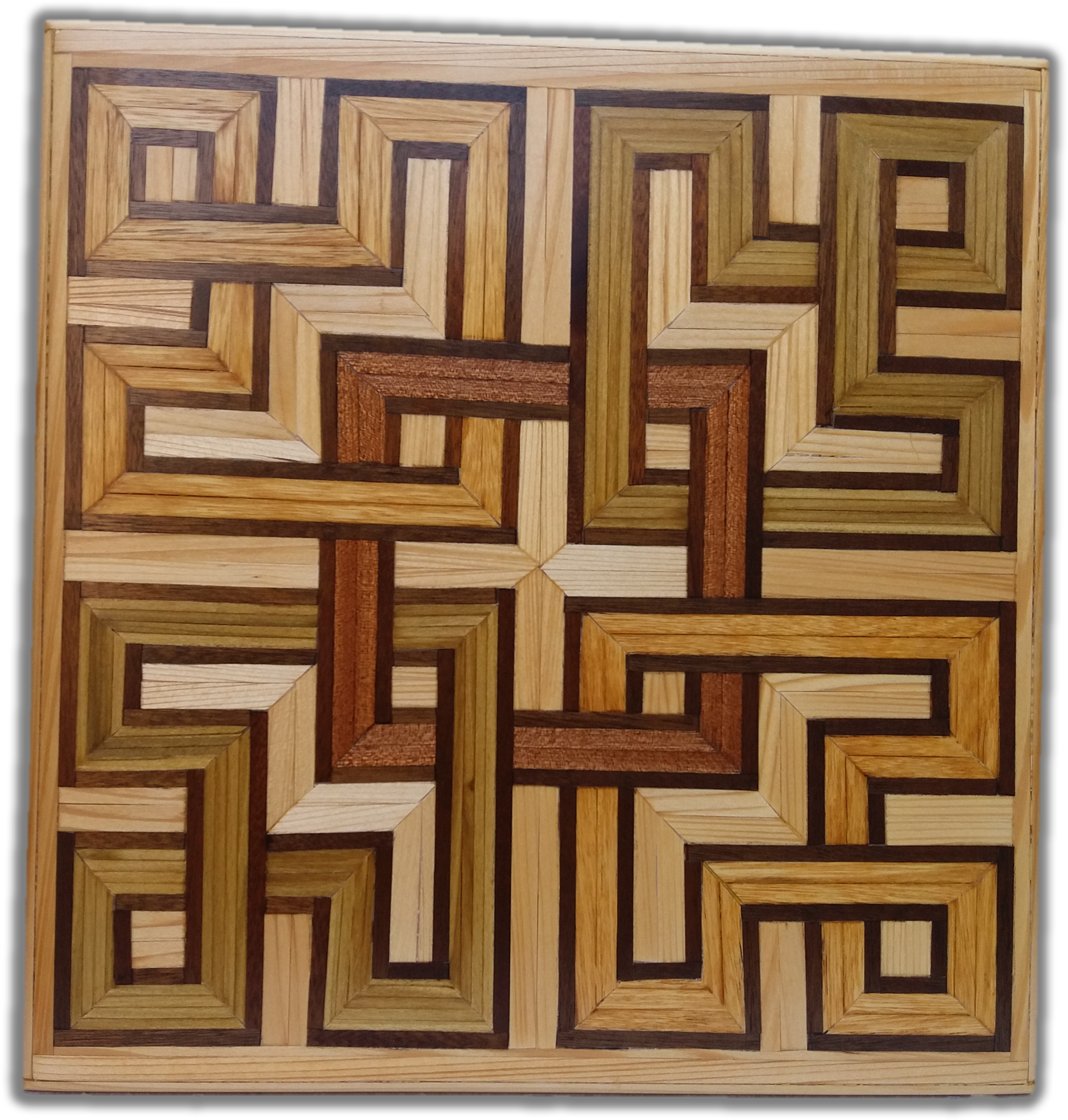 Quadrangular-straw - Motif (2970x3132), Png Download