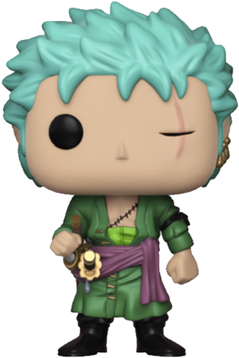 Funko Pop Vinyl One Piece Series - Zoro Funko Pop (541x541), Png Download