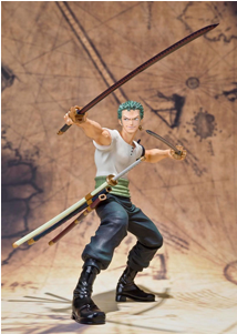 Figuarts Zero, Roronoa Zoro Figure Tokyo Games - Bandai Tamashii Nations Tashigi 1 Piece Static Figure (600x300), Png Download