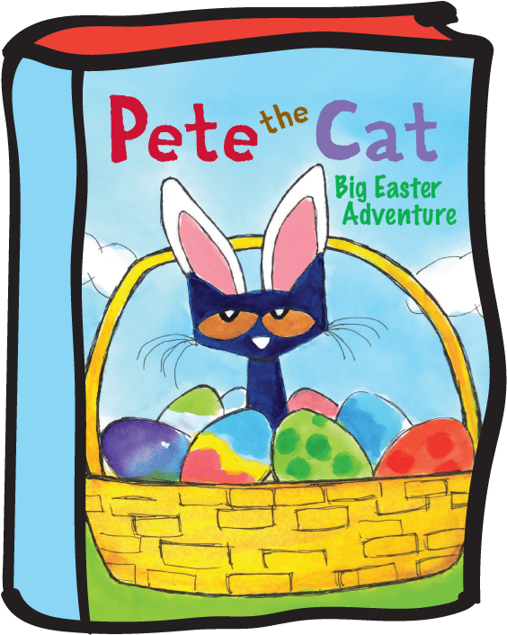 Pete The Cat - Pete The Cat: Big Easter Adventure [book] (750x750), Png Download