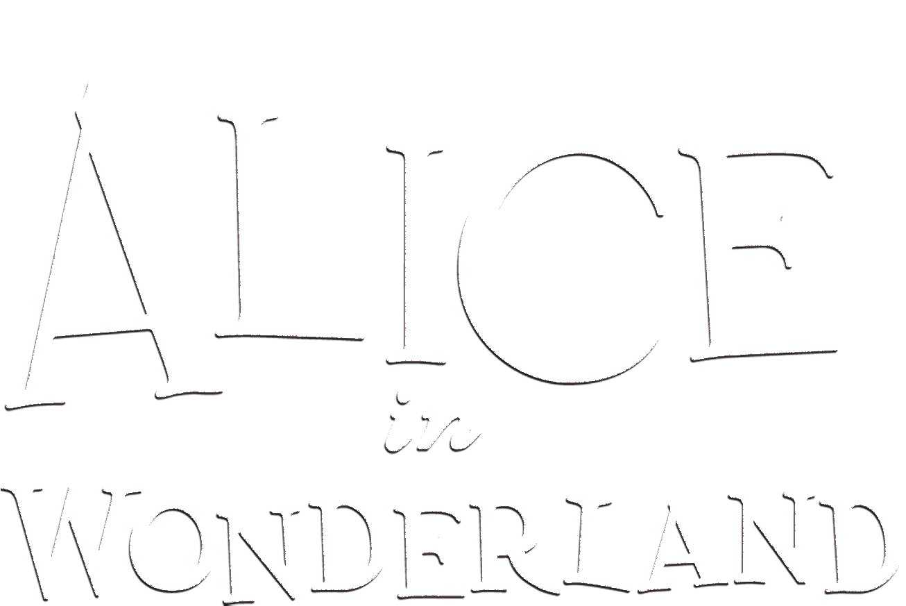 Alice In Wonderland - Line Art (2048x1024), Png Download