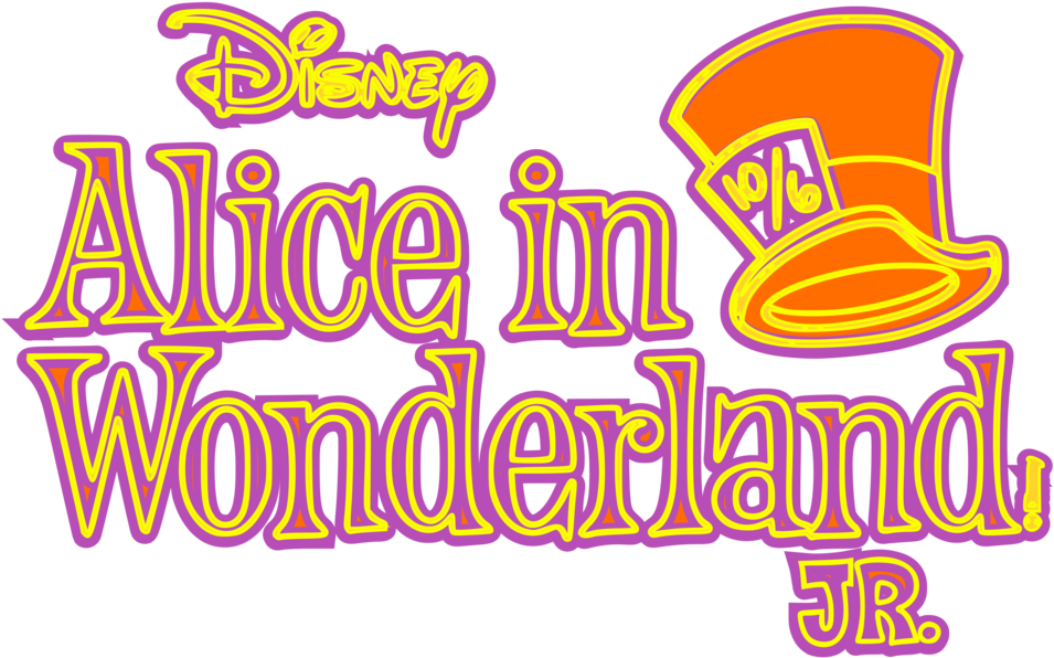 Alice In Wonderland Logo Png (1000x773), Png Download