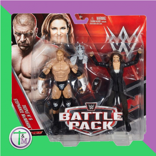 Wwe Battle Pack Action Figures Triple H (533x800), Png Download