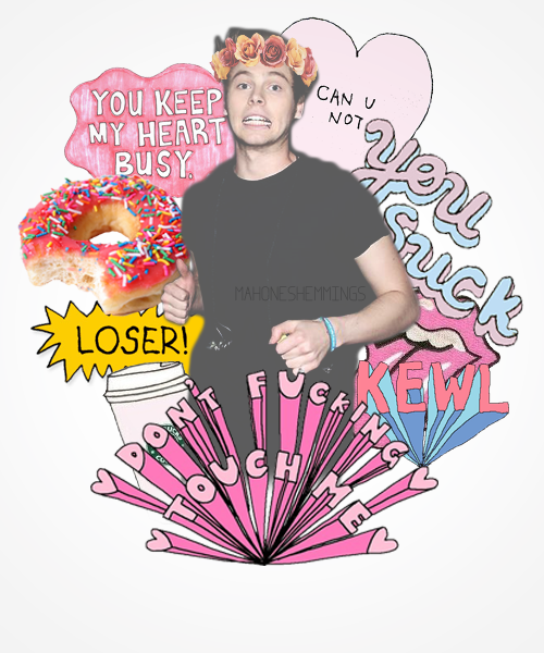 Luke Hemmings Transparent Download - Not Eating!: Stop Eating, Start Praying, And Let The (500x600), Png Download