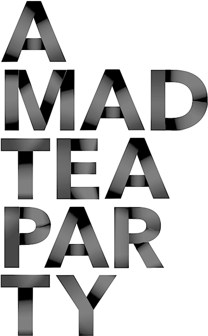 Alice In Wonderland Book Spread Modern Redesign - Black-and-white (600x776), Png Download