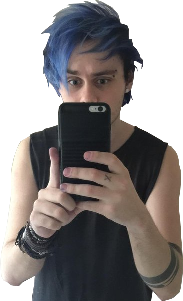 Luke Hemmings Transparents - 2015 Michael Clifford (402x716), Png Download