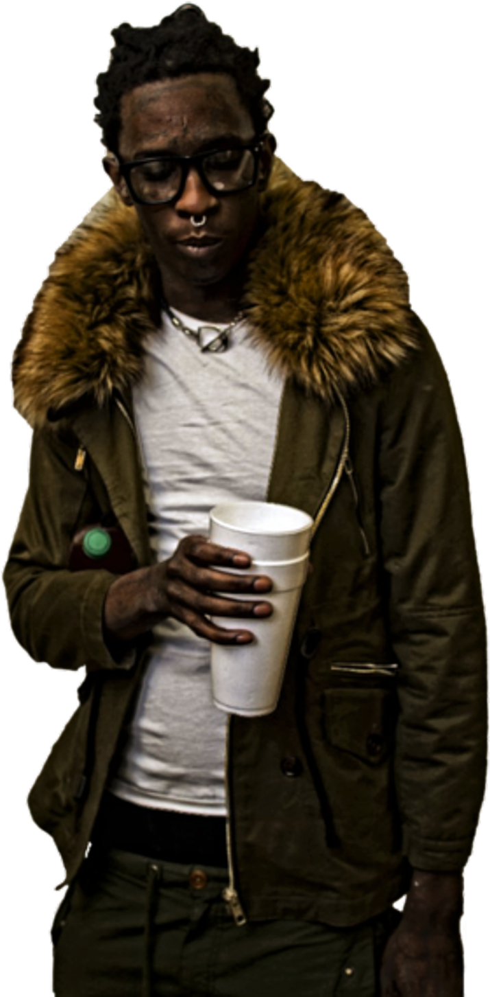 Share This Image - Young Thug Png (400x600), Png Download