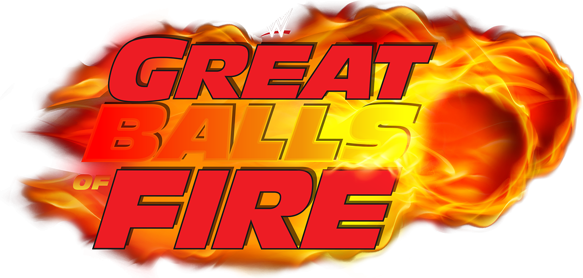 Great Balls Of Fire - Wwe Great Balls Of Fire 2017 Studio (1190x568), Png Download