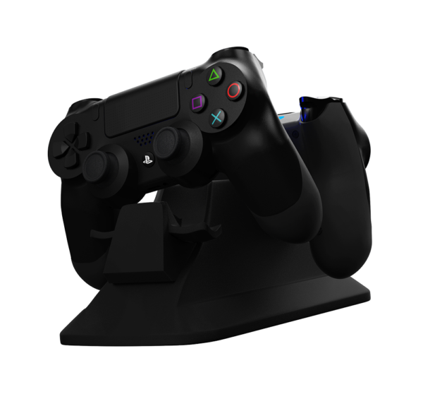 Sliq Gaming Playstation 4 Controller Charger Station (600x565), Png Download