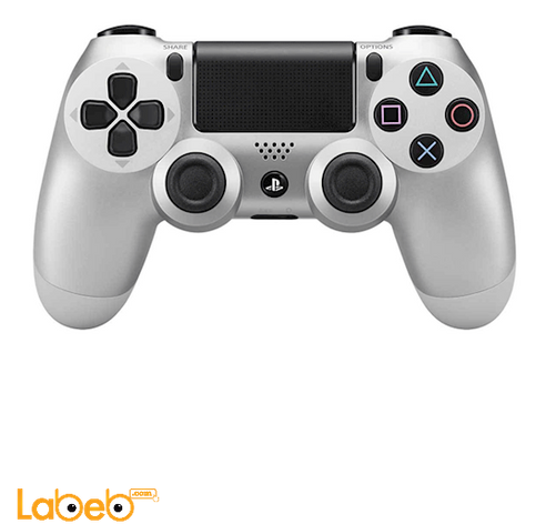 Sony Dualshock 4 Crystal Wireless Controller Silver - Dualshock 4 Wireless Controller (silver) (500x642), Png Download