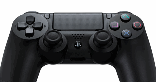 Ps4 Dual Shock 4 Black (500x500), Png Download
