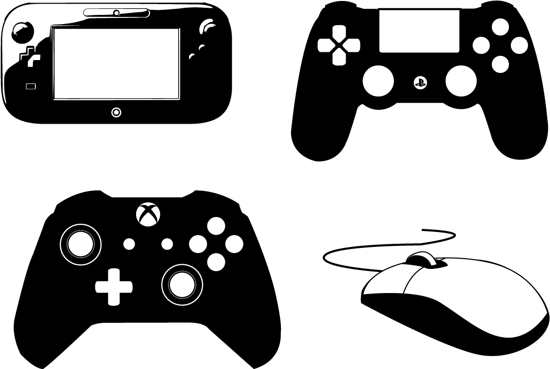 Controller Logos Clip Art Download - Control Xbox One Logo (1152x1152), Png Download