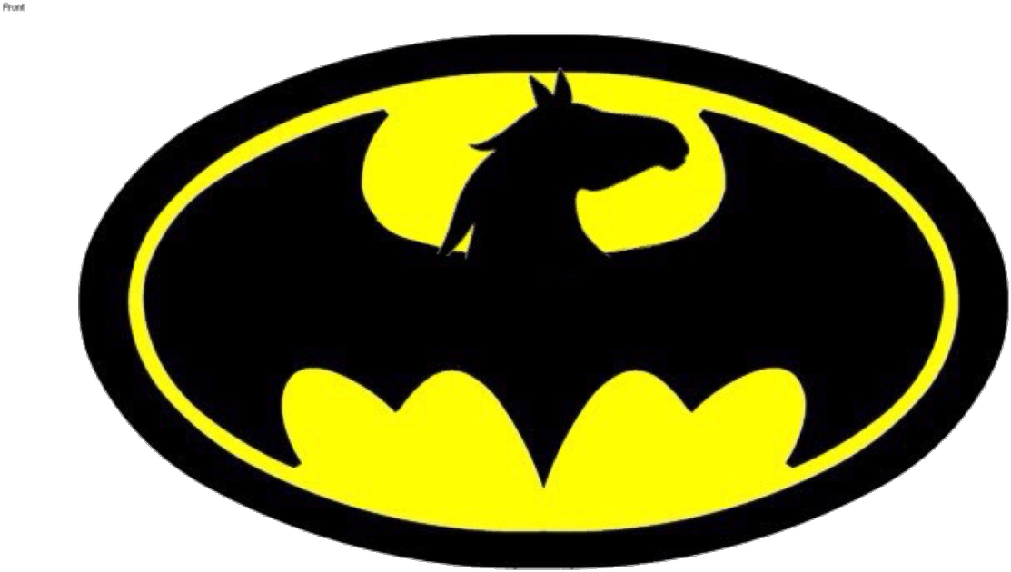 The London Pantomime Horse Race On Twitter - Batman Logo Clip Art (1200x676), Png Download